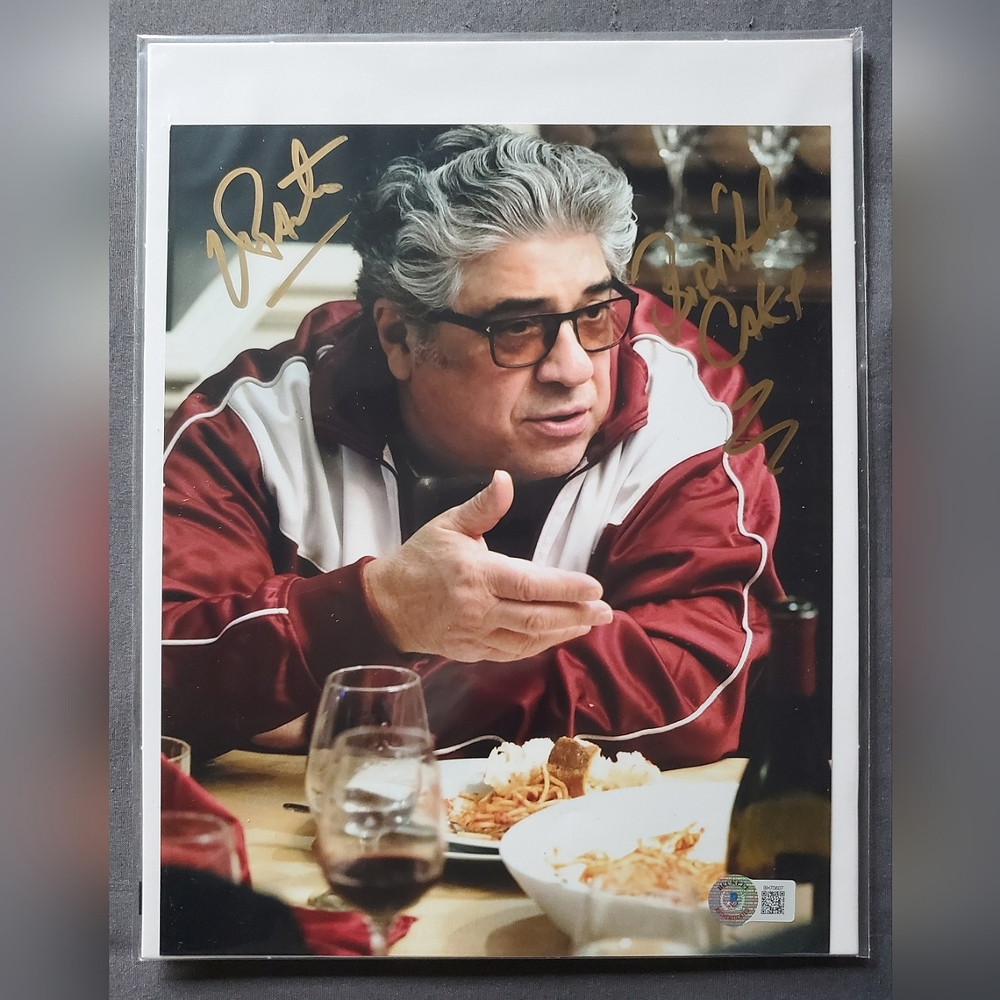 Vincent Pastore Signed 8x10 Photo - Beckett COA - 1 of 1